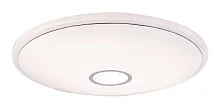 Светильник потолочный LED с пультом Connor 41386-30 Globo белый 1 лампа, основание белое в стиле хай-тек современный с пультом