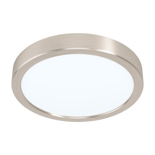 Светильник накладной LED Fueva 5 99229 Eglo белый 1 лампа, основание матовое никель в стиле современный круглый