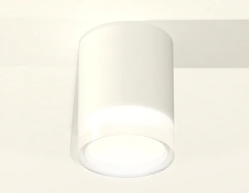 Светильник накладной Techno spot XS6301064 Ambrella light белый 1 лампа, основание белое в стиле современный круглый фото 3