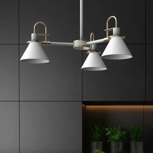 Люстра на штанге CODA D94 Black 193071-26 ImperiumLoft чёрная на 8 ламп, основание чёрное в стиле современный фото 12