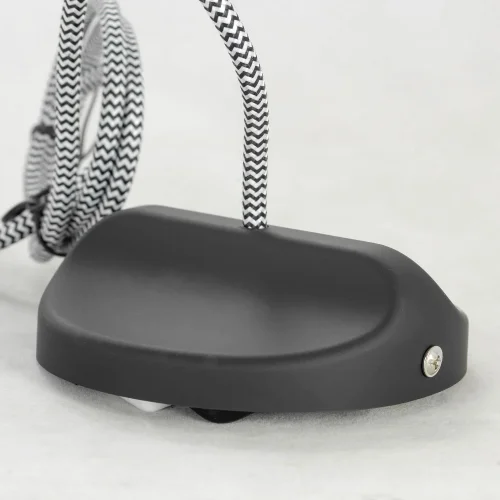 Светильник подвесной Cozy LSP-8548 Lussole без плафона 1 лампа, основание чёрное в стиле современный  фото 4
