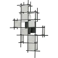Бра Center VL1212W02 Vele Luce чёрный на 2 лампы, основание чёрное в стиле современный 