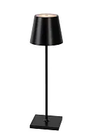 Ландшафтный светильник LED Justin 27888/04/30 Lucide уличный IP54 чёрный 1 лампа, плафон чёрный в стиле современный LED
