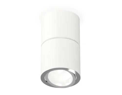 Светильник накладной Techno spot XS7401160 Ambrella light белый 1 лампа, основание белое в стиле современный хай-тек круглый