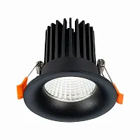 Светильник точечный LED St703 ST703.448.10 ST-Luce чёрный 1 лампа, основание чёрное в стиле современный хай-тек 