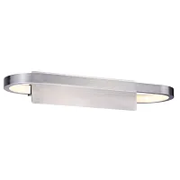 Бра LED Aragona OML-20011-14 Omnilux белый на 1 лампу, основание серое в стиле хай-тек 