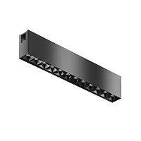Трековый светильник Points Flarity 4000K 12Вт 40° TR150-1-12W4K-M-B Maytoni чёрный для шинопроводов серии Points чёрный