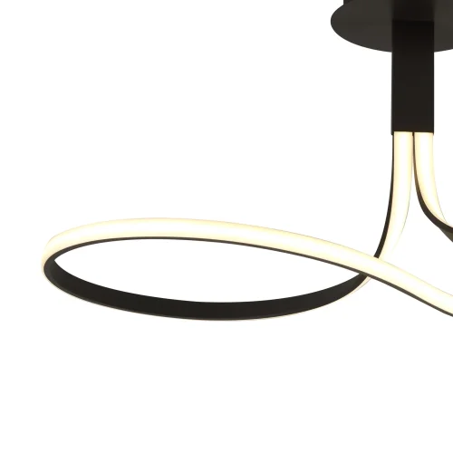 Светильник потолочный LED NUR 5826 Mantra коричневый 1 лампа, основание коричневое в стиле современный  фото 3