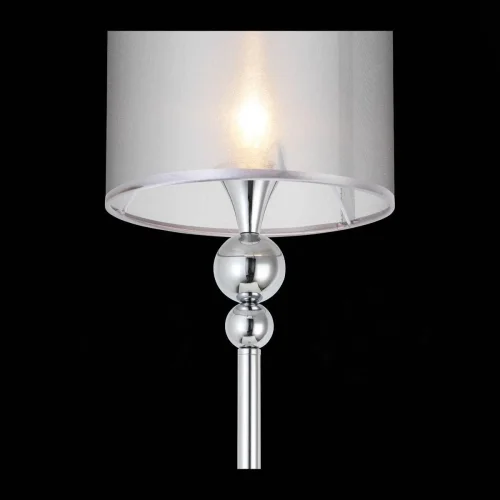 Торшер Pazione SLE107105-01 Evoluce  серый серебряный 1 лампа, основание хром в стиле современный
 фото 2