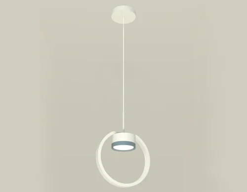 Светильник подвесной XB9101102 Ambrella light белый 1 лампа, основание белое в стиле современный хай-тек 
