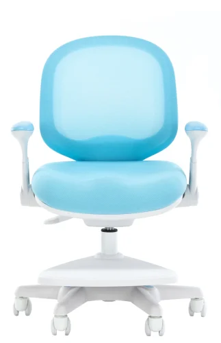 Детское кресло Kids 102 Ткань Голубой EP Kids 102 Fabric Blue Everprof, голубой/ткань, ножки//, размеры - 830*950***580* фото 2