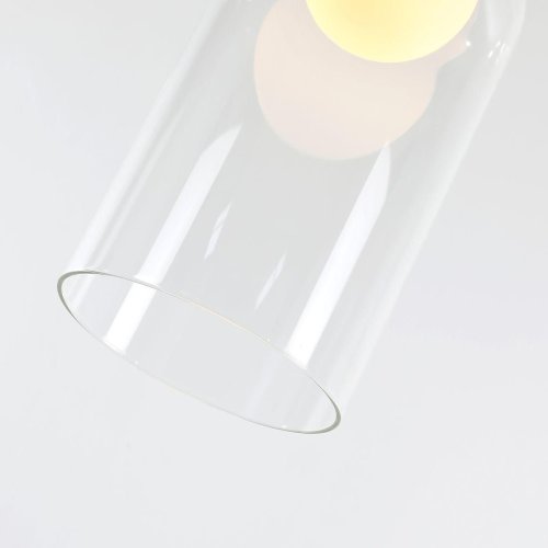 Светильник подвесной Alliance 2731-1P Favourite прозрачный 1 лампа, основание хром в стиле модерн  фото 4