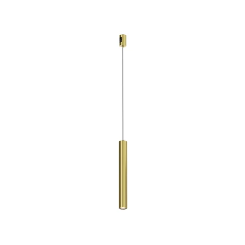 Трековый подвесой светильник Focus Led Flarity 4000K 5Вт 60° TR155-1-5W4K-BS Maytoni латунь для шинопроводов серии Magnetic trаck system Flarity латунь