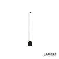 Торшер LED Edge B006230 BK iLedex чёрный на 1 лампу, основание чёрное в стиле хай-тек современный 