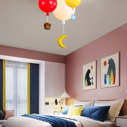 Светильник потолочный BLOW TRIO Multicolor 212518-23 ImperiumLoft разноцветный на 3 лампы, основание белое в стиле современный фото 6