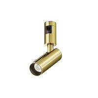 Трековый светильник Focus Led Flarity 4000K 5Вт 60° TR144-1-5W4K-W-BS Maytoni латунь для шинопроводов серии Focus LED латунь
