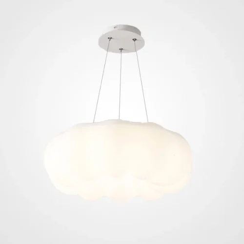 Люстра подвесная ODDLY E D30 219509-23 ImperiumLoft белая на 1 лампу, основание белое в стиле современный скандинавский минимализм фото 2 Люстра подвесная ODDLY E D30 219509-23 ImperiumLoft белая на 1 лампу, основание белое в стиле современный скандинавский минимализм фото 2