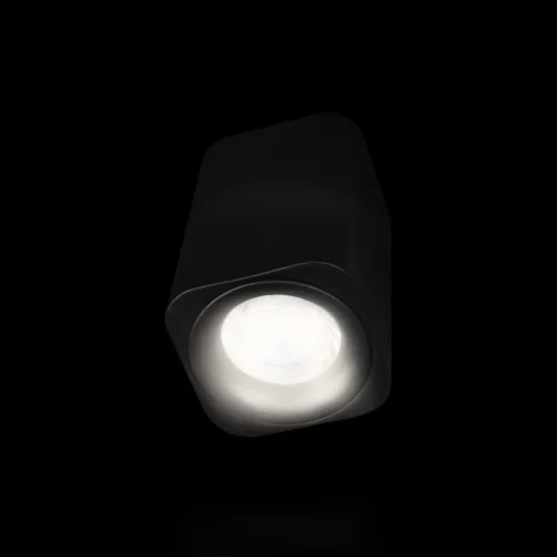 Светильник накладной LED Cup 10329 Black LOFT IT чёрный 1 лампа, основание чёрное в стиле современный хай-тек квадратный фото 2