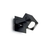 Бра MOUSE AP1 NERO Ideal Lux чёрный 1 лампа, основание чёрное в стиле современный 