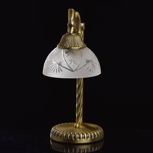Настольная лампа Афродита 317032301 MW-Light белая 1 лампа, основание бронзовое металл в стиле классический  фото 3