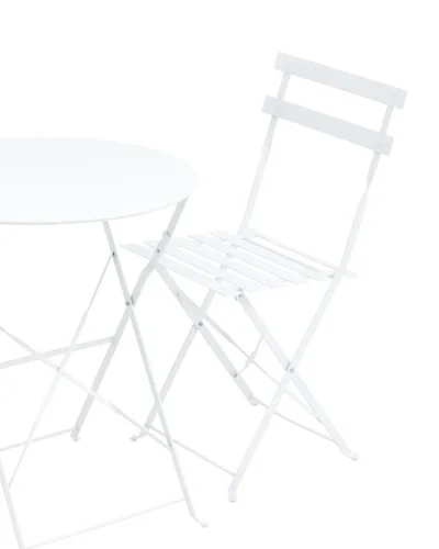 Комплект стола и двух стульев Бистро, белый УТ000036324 Stool Group фото 2