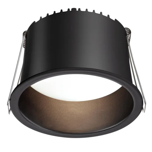 Светильник точечный LED Tran 359237 Novotech чёрный 1 лампа, основание чёрное в стиле современный хай-тек  фото 4