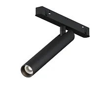 Трековый светильник LED Magnetic track system Exility TR141-2-6W3K-M-B Maytoni чёрный для шинопроводов серии Magnetic track system Exility чёрный