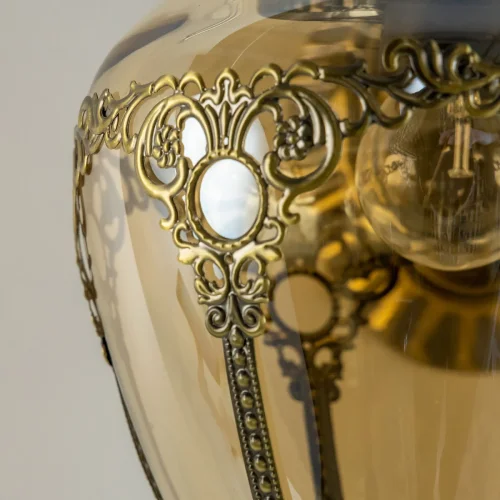 Бра Каир CL419413 Citilux янтарный на 1 лампа, основание бронзовое в стиле восточный  фото 10