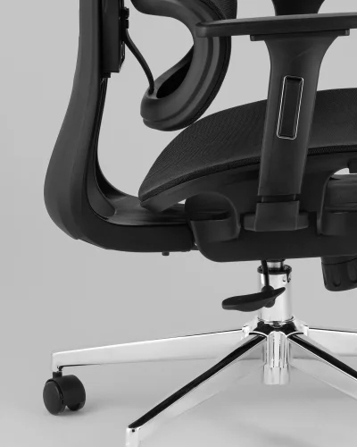 Кресло офисное TopChairs Nimbus, черный УТ000041777 Stool Group, /, ножки//, размеры - ***** фото 7