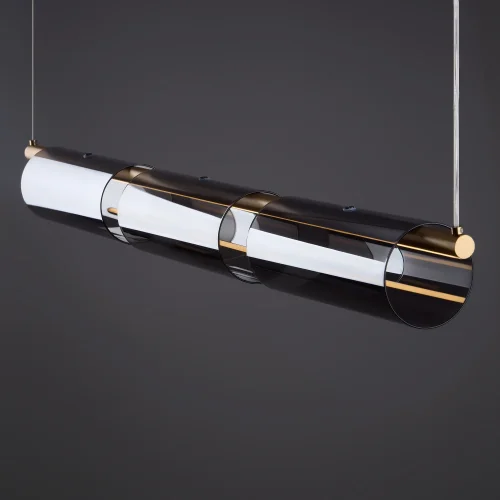 Светильник подвесной LED Stick FR5395PL-L12B Freya чёрный на 1 лампу, основание чёрное в стиле современный хай-тек фото 7