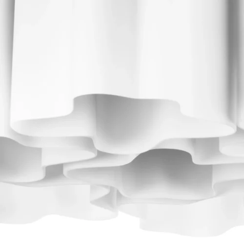 Люстра потолочная Nubi 802077 Lightstar белая на 7 ламп, основание чёрное в стиле современный арт-деко  фото 2