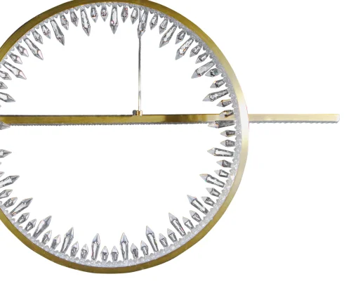 Светильник подвесной LED Рами 07668-2+1,36 Kink Light прозрачный латунь на 1 лампу, основание латунь в стиле современный фото 2 Светильник подвесной LED Рами 07668-2+1,36 Kink Light прозрачный латунь на 1 лампу, основание латунь в стиле современный фото 2