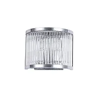Бра Anetta A1065AP-2CC Arte Lamp прозрачный на 2 лампы, основание хром в стиле современный 