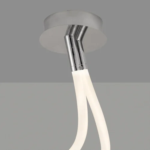 Светильник потолочный LED Line 6600 Mantra белый 1 лампа, основание серое никель в стиле современный  фото 4