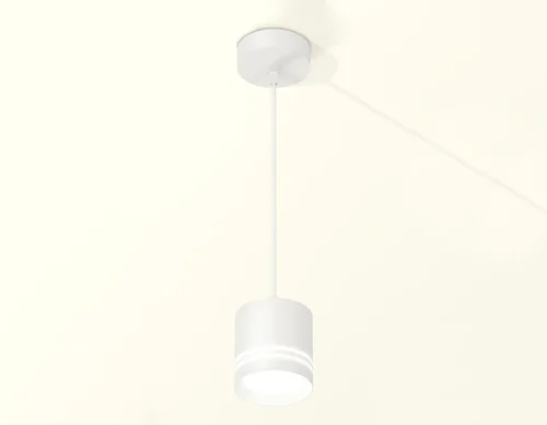 Светильник подвесной XP8110024 Ambrella light белый 1 лампа, основание белое в стиле хай-тек  фото 4