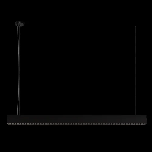 Светильник подвесной LED Vim 10318/D Black LOFT IT чёрный 1 лампа, основание чёрное в стиле современный хай-тек линейный фото 2