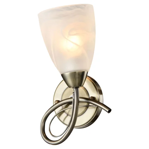 Бра Rogers LSP-8168  
Lussole белый на 1 лампа, основание бронзовое в стиле современный 