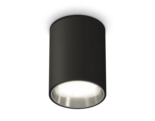 Светильник накладной Techno spot XS6313022 Ambrella light чёрный 1 лампа, основание чёрное в стиле современный круглый