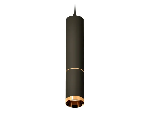 Светильник подвесной Techno spot XP6323020 Ambrella light чёрный 1 лампа, основание чёрное в стиле современный хай-тек 
