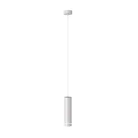 Светильник подвесной LED Orlo P085PL-12W4K-W Maytoni белый на 1 лампу, основание белое в стиле современный хай-тек трубочки