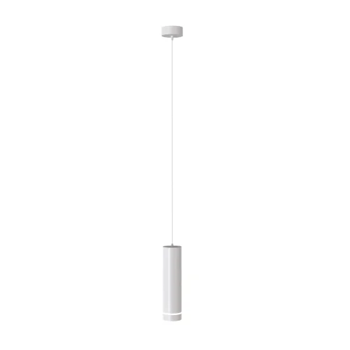 Светильник подвесной LED Orlo P085PL-12W4K-W Maytoni белый 1 лампа, основание белое в стиле современный хай-тек трубочки фото 2
