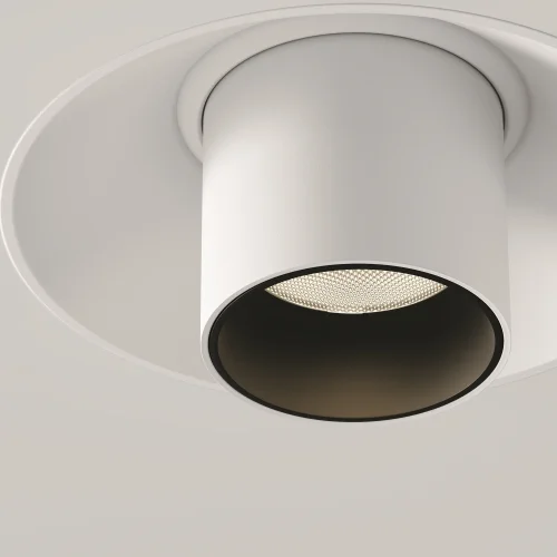 Светильник точечный LED Focus T C140RS-L200-7W3K-W Maytoni белый на 1 лампу, основание белое в стиле современный хай-тек трубочки фото 14