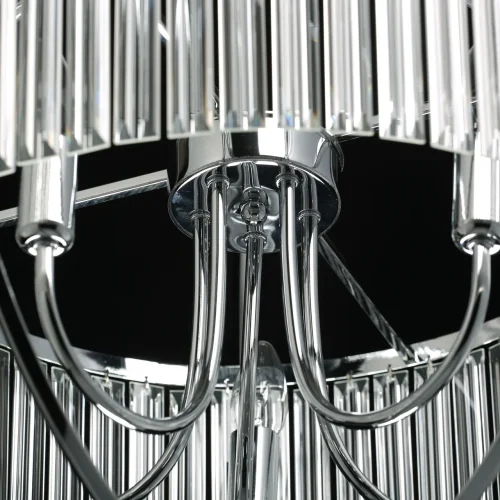 Люстра подвесная Гослар 498015805 MW-Light прозрачная на 5 ламп, основание бронзовое в стиле классический  фото 9