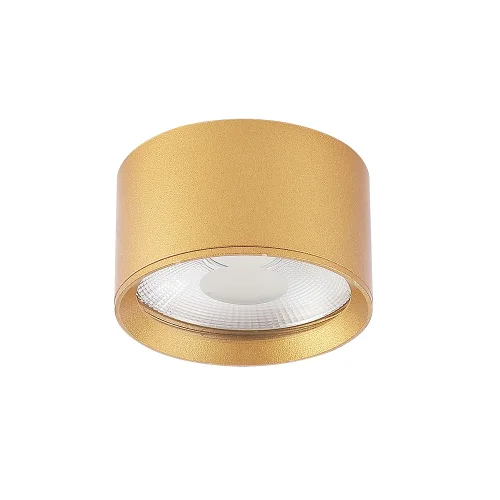 Светильник накладной LED CLT 525C70 GO 4000K Crystal Lux золотой 1 лампа, основание золотое в стиле современный круглый фото 4