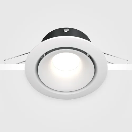 Светильник точечный Yin DL030-2-01W Maytoni белый 1 лампа, основание белое в стиле современный  фото 5