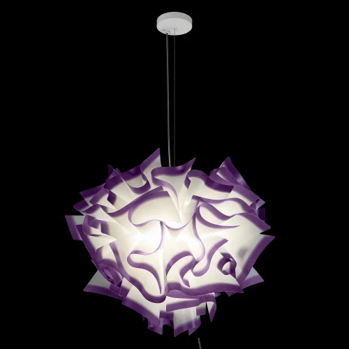 Люстра подвесная Слизия / Clizia 10593/600 Purple LOFT IT белая фиолетовая на 4 лампы, основание в стиле современный арт-деко фото 2 Люстра подвесная Слизия / Clizia 10593/600 Purple LOFT IT белая фиолетовая на 4 лампы, основание в стиле современный арт-деко фото 2