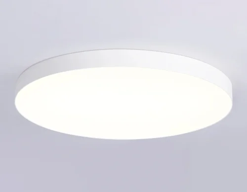 Светильник потолочный LED Air Alum FV5539 Ambrella light белый 1 лампа, основание белое в стиле современный хай-тек  фото 3
