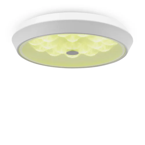 Светильник потолочный LED RGB с пультом Cells FR10012CL-L24W Freya белый 1 лампа, основание белое в стиле современный хай-тек с пультом фото 6