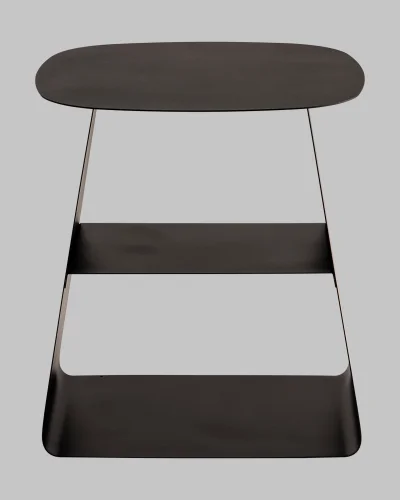 Журнальный столик Leyre, металл, черный УТ000040305 Stool Group столешница чёрная из металл фото 6