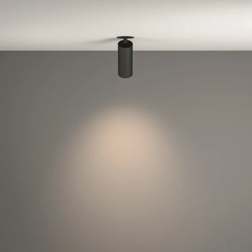 Светильник точечный Focus Led C053CL-L12W4K-W-B Maytoni чёрный на 1 лампу, основание чёрное в стиле хай-тек современный фото 13